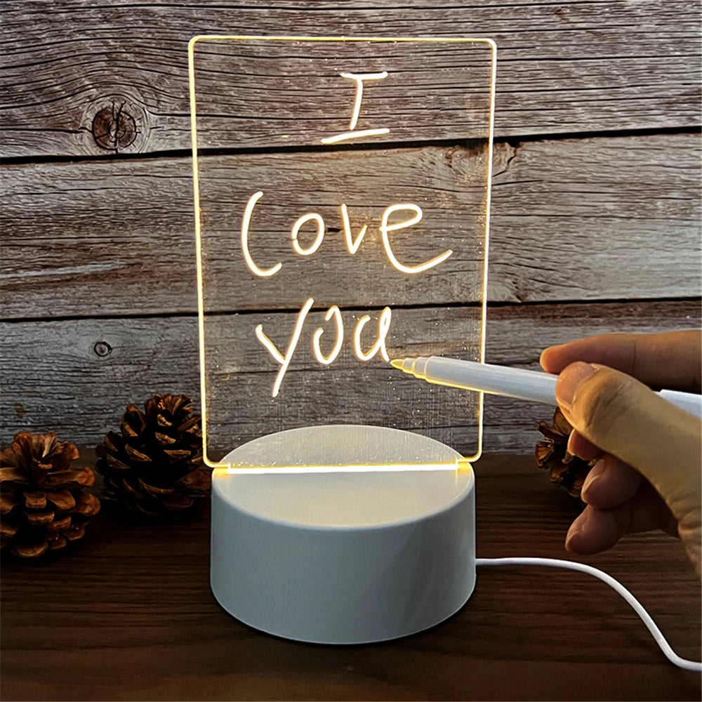 LumiNote — LED Message Board & Night Light