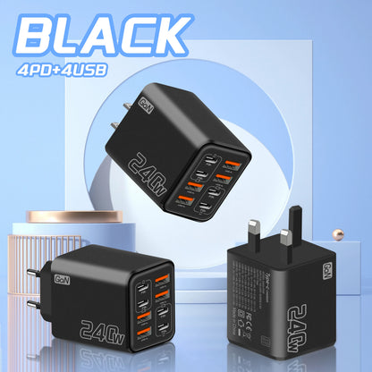 PowerHub — 240W 8-in-1 GaN USB-C Charger