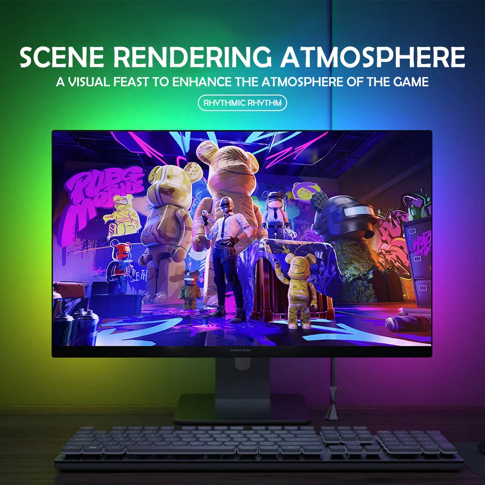 Lumina V2 RGB monitor backlight for 24–34 inch screens — gallery image 3