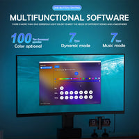 Lumina V2 RGB monitor backlight — real-time screen color sync