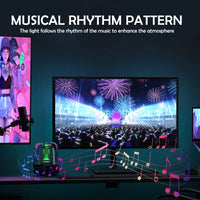 Lumina V2 music sync mode with built-in microphone