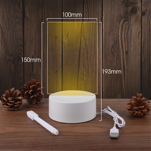 LumiNote — LED Message Board & Night Light